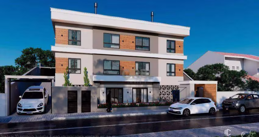 Apartamento com 2 dormitórios à venda, 64 m² por r$ 450.000,00 - santa terezinha - gaspar/sc