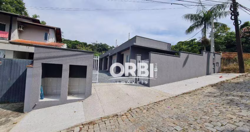 Kitnet com 1 dormitório para alugar, 29 m² por r$ 1.110,01/mês - ponta aguda - blumenau/sc