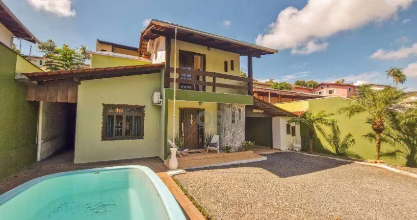 Casa com 3 dormitórios à venda, 180 m² por r$ 740.000,00 - itoupava norte - blumenau/sc