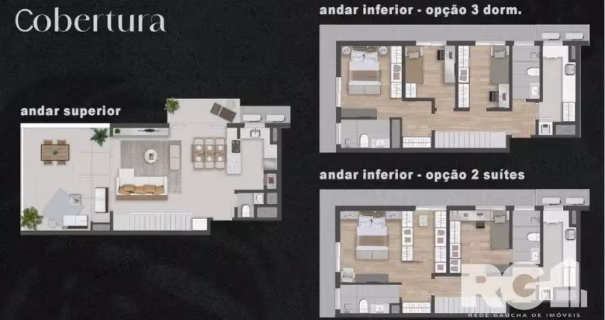 Cobertura com 3 quartos à venda na Avenida Bagé, 368, Petrópolis, Porto Alegre