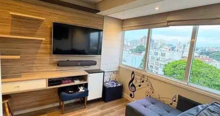 Apartamento de 1 quarto com suíte, mobiliado e 1 vaga de garagem na cidade baixa. - cód. rp390362