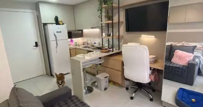 Flat com 1 quarto à venda na Avenida João Pessoa, 731, Farroupilha, Porto Alegre