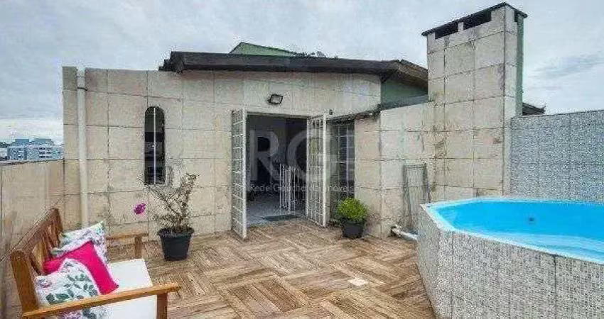 Cobertura para venda 2 dormitórios, 1 vaga - cristal