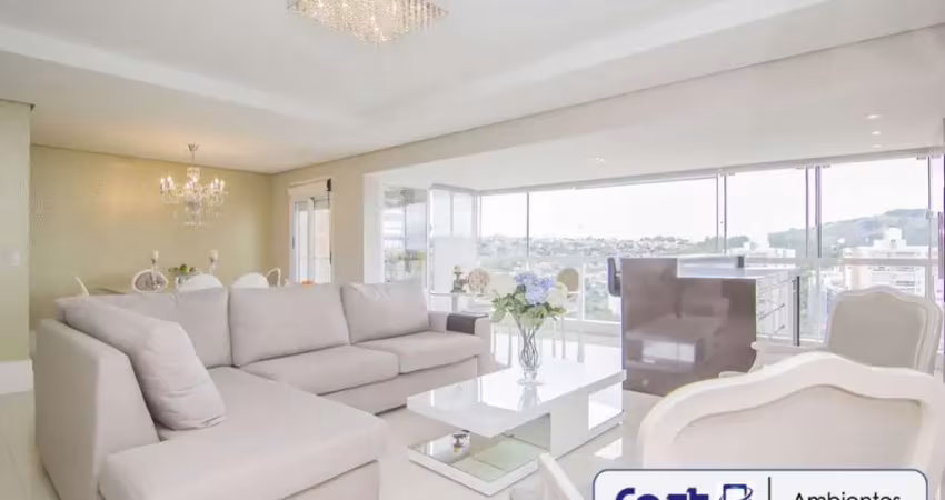 Apartamento para venda - 163m², 3 dormitórios, sendo 3 suites, 2 vagas - jardim do salso