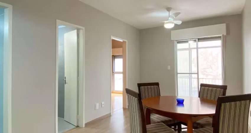 Apartamento 1 dormitório, mobiliado, próximo à usina do gasômetro