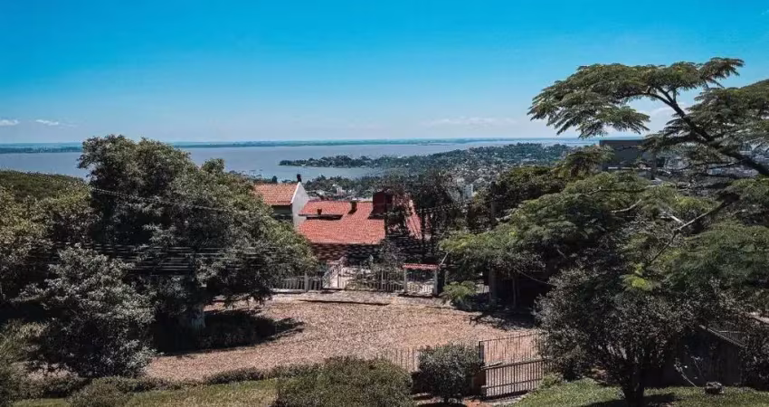 Casa bairro sétimo céu, 463m² privativos, vista privilegiada do rio guaíba em terreno de 1.423m².