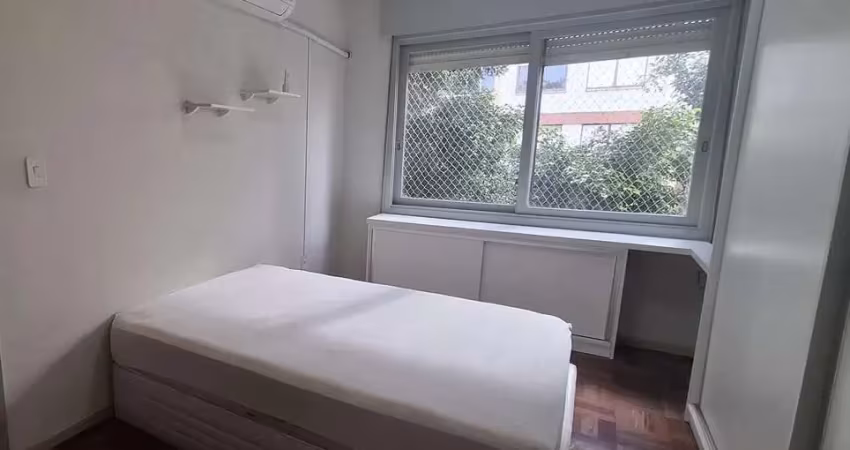 Apartamento 1 dormitório de frente na lima e silva próximo à andré da rocha