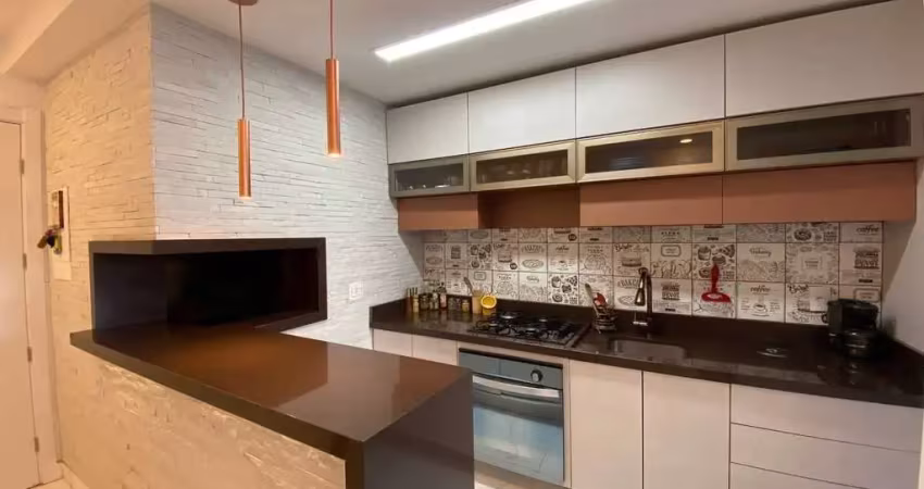 Apartamento à venda com 1 dormitório churrasqueira garden