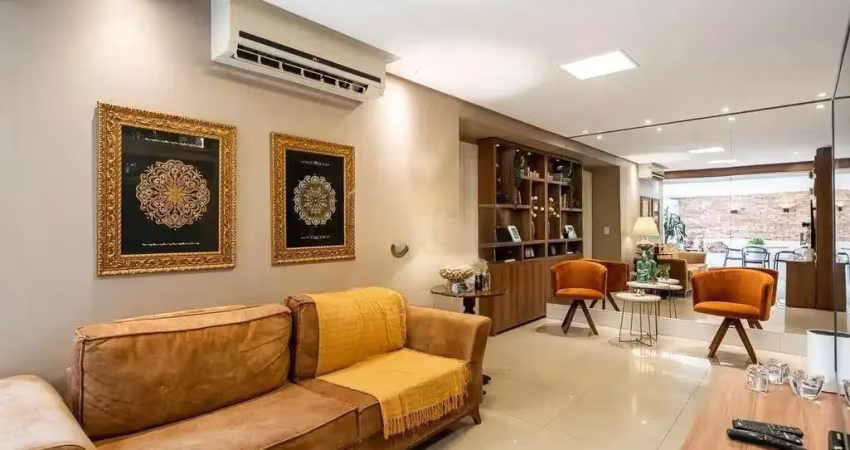 Apartamento garden com 178,5m², porteira fechada, 3 quartos, 1 suíte, vaga dupla, no bairro santana em porto alegre