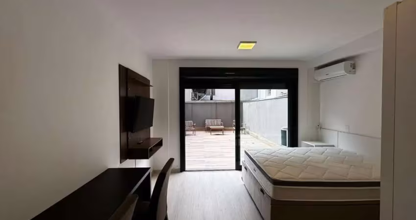 Apartamento garden de 54m², 1 dormitório, 1 vaga - mont serrat