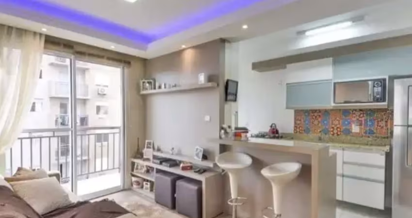 Apartamento de 3 dormitórios, 1 suíte e 2 vagas de garagem cobertas.