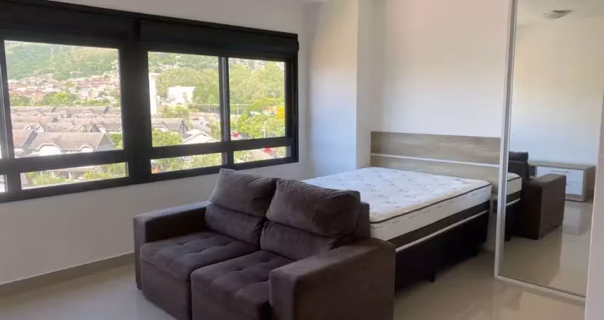 Flat com 1 quarto à venda na Avenida Ipiranga, 8484, Jardim Botânico, Porto Alegre