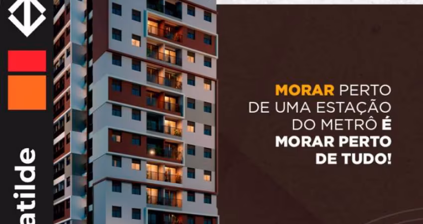 LANÇAMENTO DE APARTAMENTOS 10 MIN. DO METRÔ VL. MATILDE COM 2 DORMITÓRIOS, 1 SUÍTE, VAGA LIVRE, 46M²