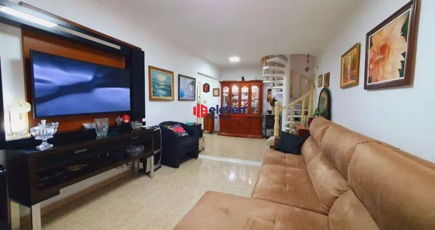 Cobertura Duplex com Piscina a 1 Quadra da Praia, 223m² – Aparecida, Santos-SP