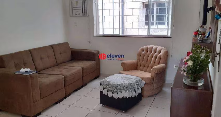 Apartamento à Venda – 2 Dormitórios | 1 Vaga | Mobiliado | Av. Ana Costa – Gonzaga, Santos/SP