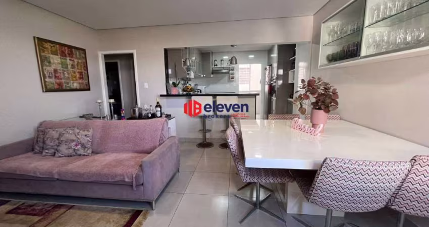 Apartamento Vista Mar com 2 Dormitórios na Pompéia – 79m² Reformado | Santos/SP