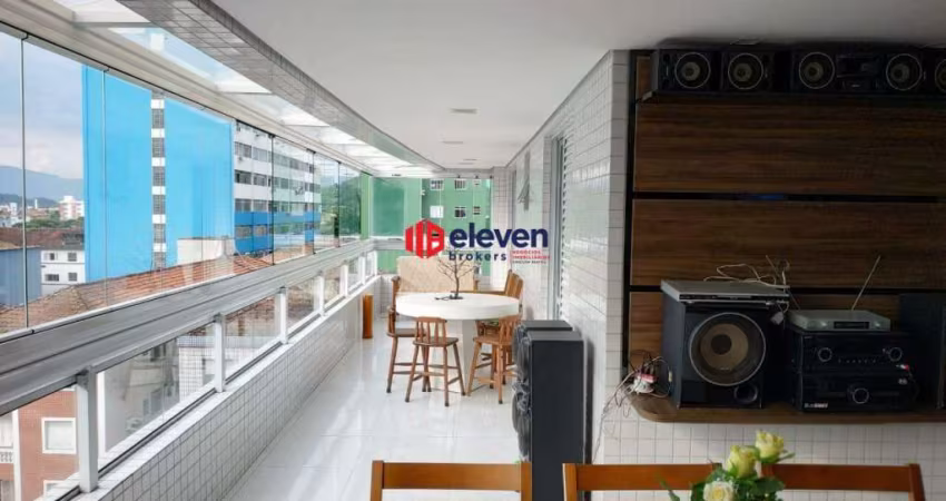 Apartamento Garden à Venda, 3 Suítes, no Itararé, São Vicente-SP
