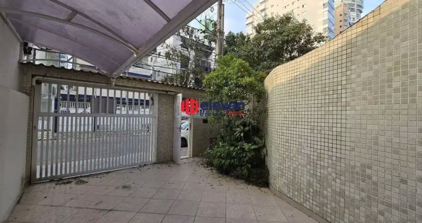 Casa sobreposta 3 dormitórios para alugar no boqueirão – santos/sp