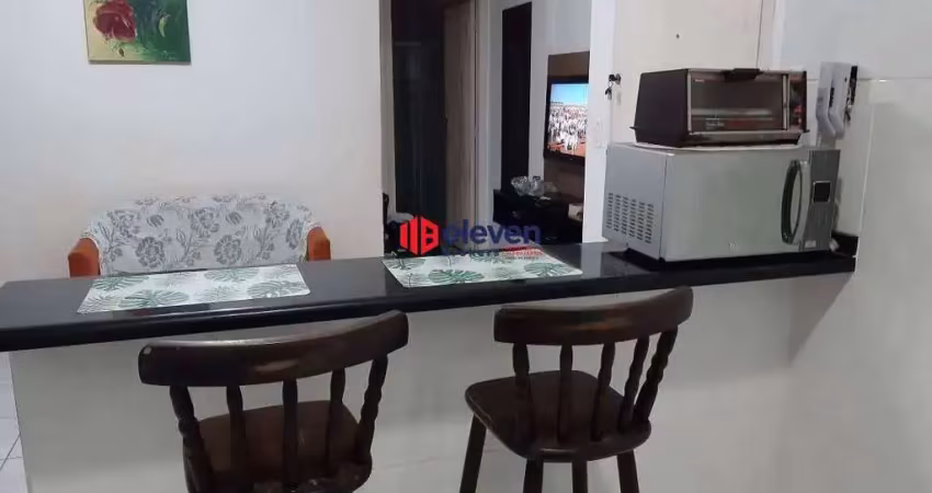 Apartamento à venda, 1 quarto, 1 vaga, itararé - são vicente/sp