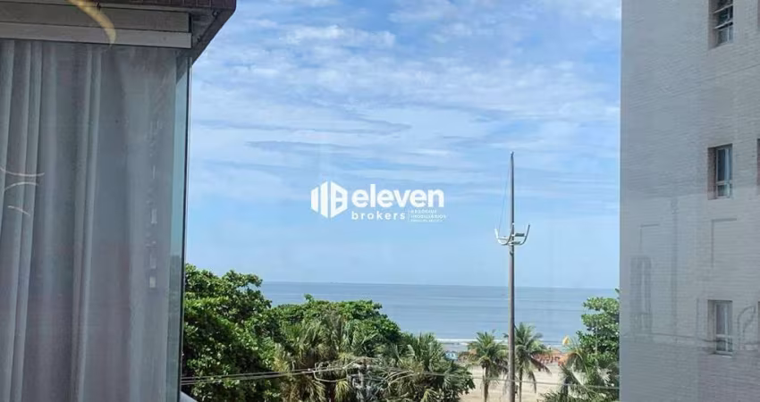 Lindo apartamento 2 dormitórios c/ suite - PORTEIRA FECHADA VISTA MAR - GONZAGA