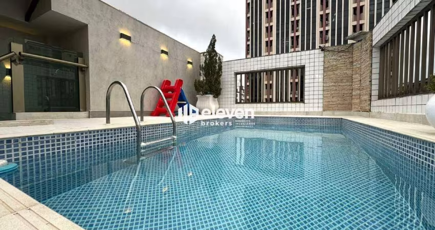 Sobreposta alta com piscina no Embaré em Santos ( Porteira fechada)