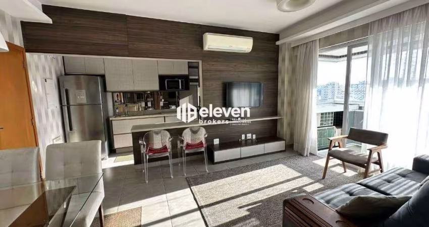 Apartamento 02 quartos, mobiliado, no Gonzaga, 72m²