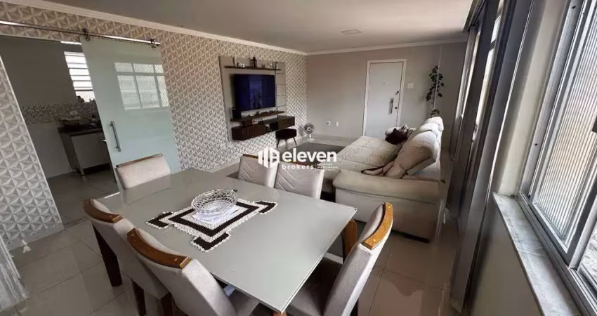 Apartamento venda 02 dormitórios + dependência completa | 116m² | reformado | boqueirão | santos