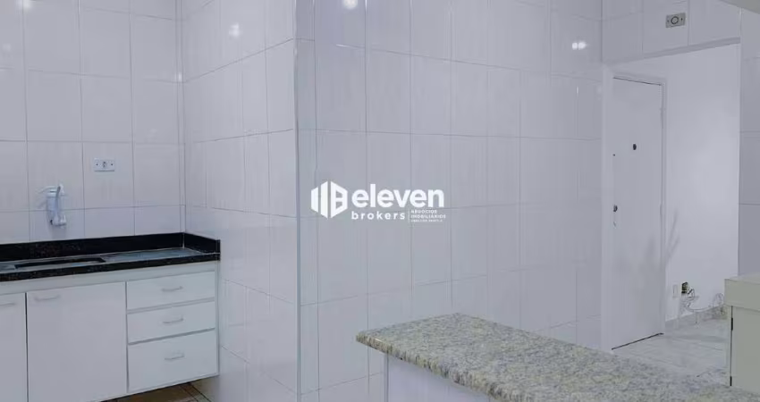 Apartamento para locação - 2 dormitórios - Boqueirão - Santos/SP