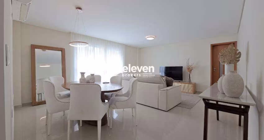 Apartamento com 129 m² para locação - Reformado e Mobiliado - Embaré - Santos/SP