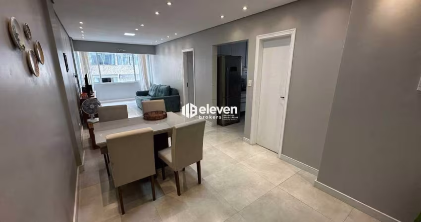 Apartamento Venda 01 Dormitório | 74m² | Reformado | 1 Vaga Coletiva | Quadra da Praia | Santos