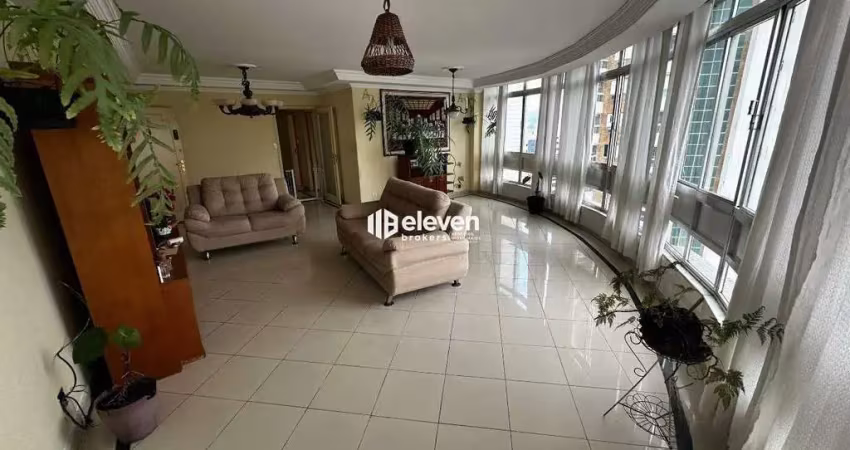 Apartamento venda 03 dormitórios (1 suíte) | 221m² | andar alto com vista para o mar | 50m da praia | gonzaga | santos