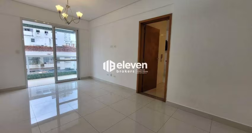 Aluguel de apartamento com 2 dormitórios, suíte e 2 vagas no Boqueirão/Santos