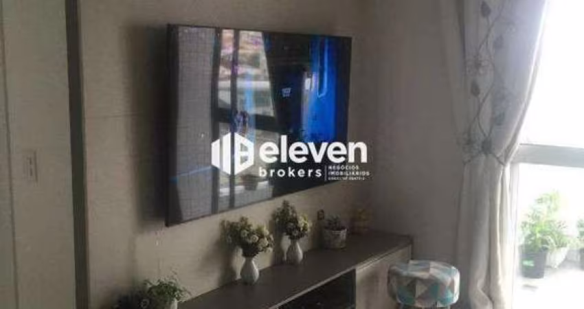 Apartamento Venda 02 Dormitórios (1 Suíte) | 72m² | Varanda Gourmet | 1 Vaga | Lazer Completo | Embaré | Santos