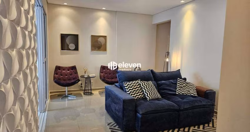 Apartamento Alto Padrão com 3 Suítes à Venda no Embaré – 129m², Varanda Gourmet e Closet