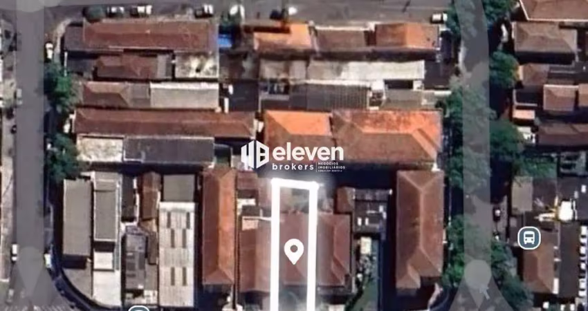 Terreno comercial para bts no macuco – 360m² em avenida de alto fluxo em santos-sp