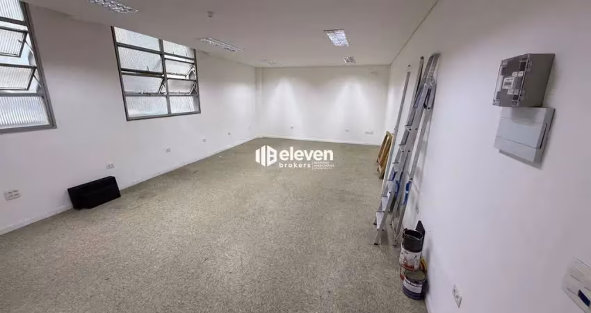 Sala comercial para aluguel | 36m² | centro | santos/sp