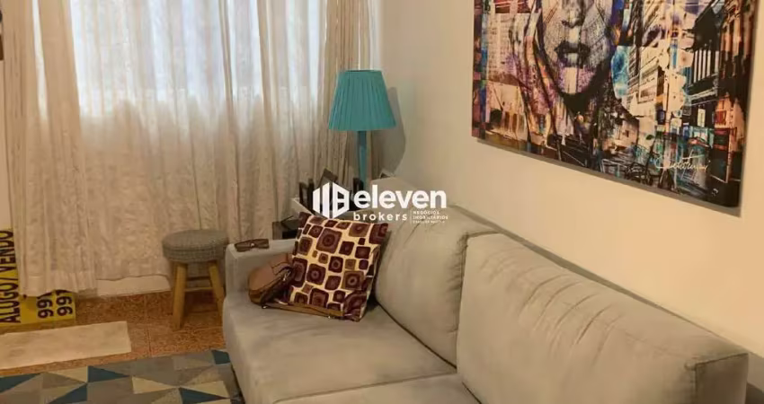 Apartamento térreo de 2 dormitórios no gonzaga – santos/sp