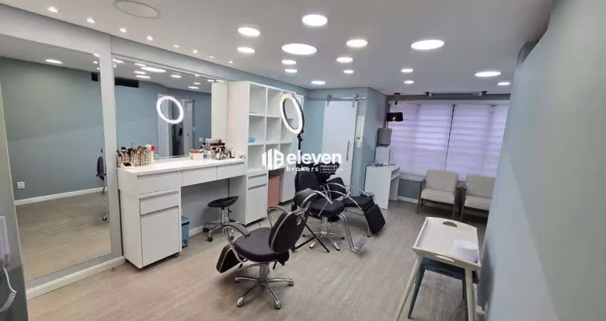 Sala comercial mobiliada à venda – canal 3 | santos/sp