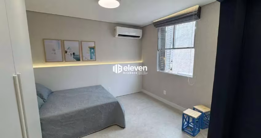 Kitnet mobiliado à venda – 28 m² | 1 vaga coletiva | porteira fechada