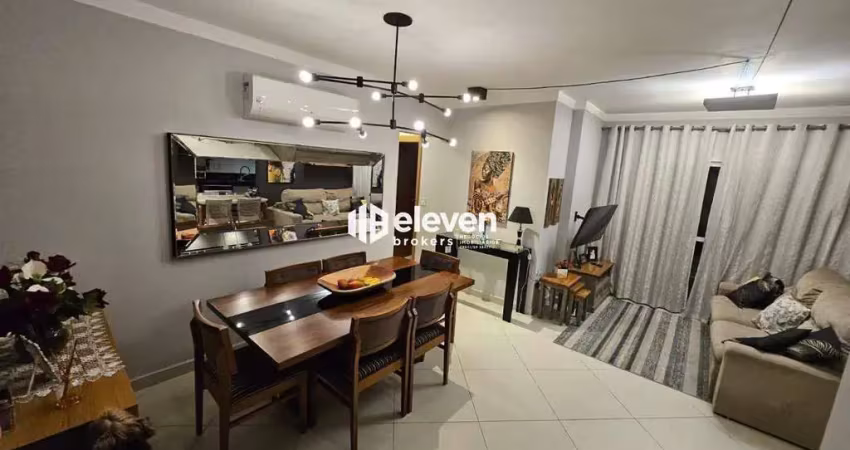 Apartamento à venda – 121m² | 3 dorms (2 suítes) | varanda | porteira fechada – praia grande