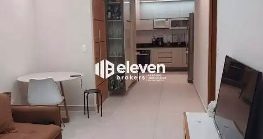 2 suítes na quadra da praia com vista para o mar – boqueirão, santos/sp