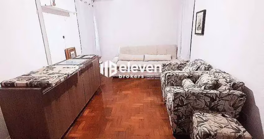 Apartamento mobiliado de 1 dormitório para locação – frente mar no josé menino