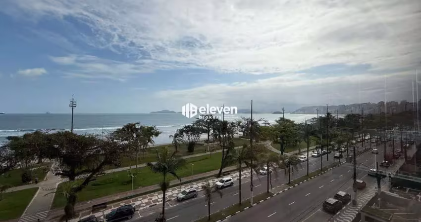 Apartamento para locação frente ao mar no embaré | 4 suítes | 4 vagas