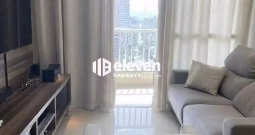Apartamento c/92m², 03 dormts, 01 suíte, 02 garagens, varanda, lazer completo