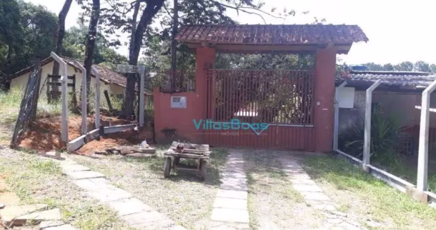 Chácara com 4 dormitórios à venda, 11000 m² por r$ 2.600.000,00 - jardim santa hermínia - são josé dos campos/sp