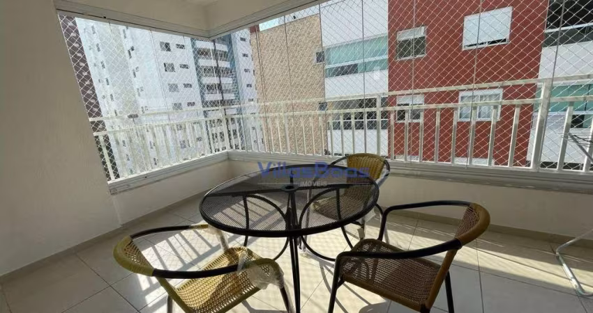 Apartamento com 2 dormitórios para alugar, 71 m² por R$ 4.706,16/mês - Jardim Aquarius - São José dos Campos/SP