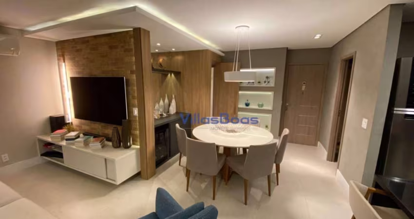 Apartamento impecável, decorado e planejado! Jardim Aquarius!