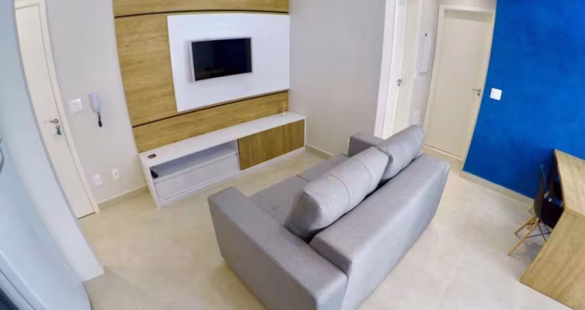 Apartamento com 1 dormitório para alugar, 50 m² por R$ 4.494,70/mês - Jardim Aquarius - São José dos Campos/SP