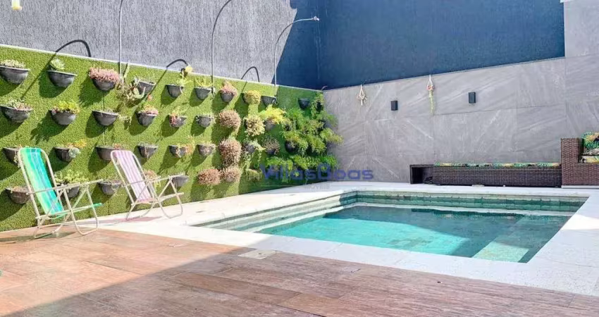 Casa com 4 dormitórios à venda, 321 m²  - urbanova - são josé dos campos/sp
