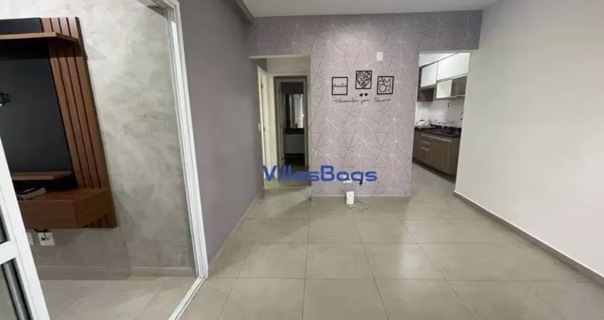 Apartamento todo em piso porcelanato, 2 dormitórios ,